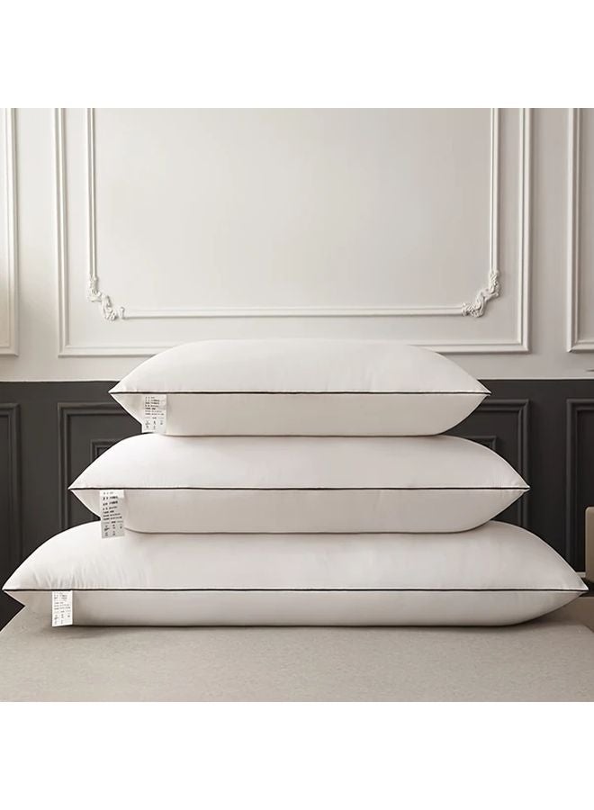 White Luxury Soft Extended Body Pillow Hypoallergenic Breathable Machine Washable - Image 1